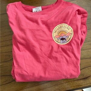 Pink Yellowstone Kids T-Shirt